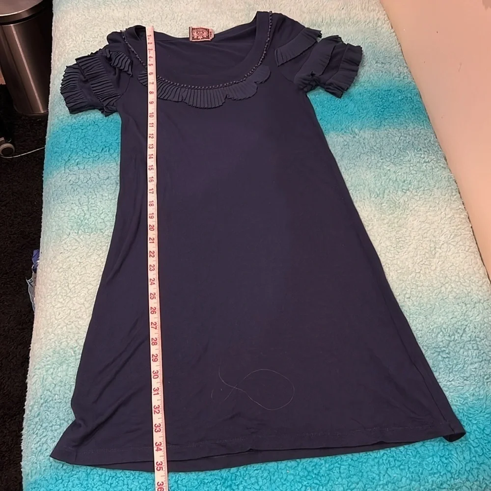 🔥Juicy Couture Navy Blue Short Sleeve Dress🔥 - Picture 6 of 7